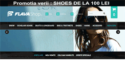 Desktop Screenshot of flavashop.ro